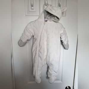 Fleece footed jumpsuit